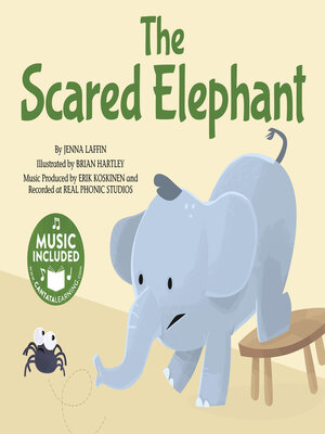 cover image of The Scared Elephant